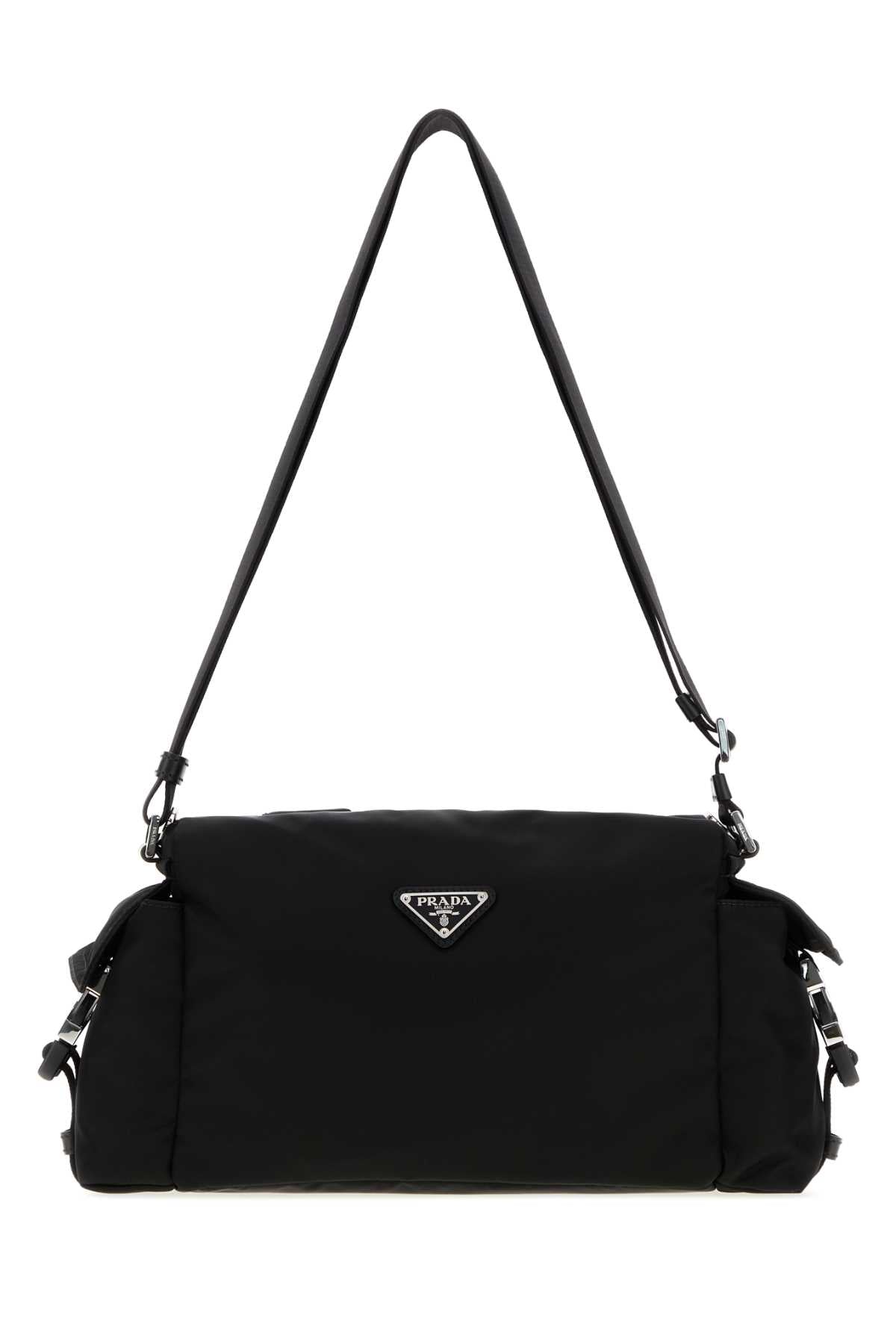 PRADA Prada Men Black Re-Nylon Prada Explore Handbag
