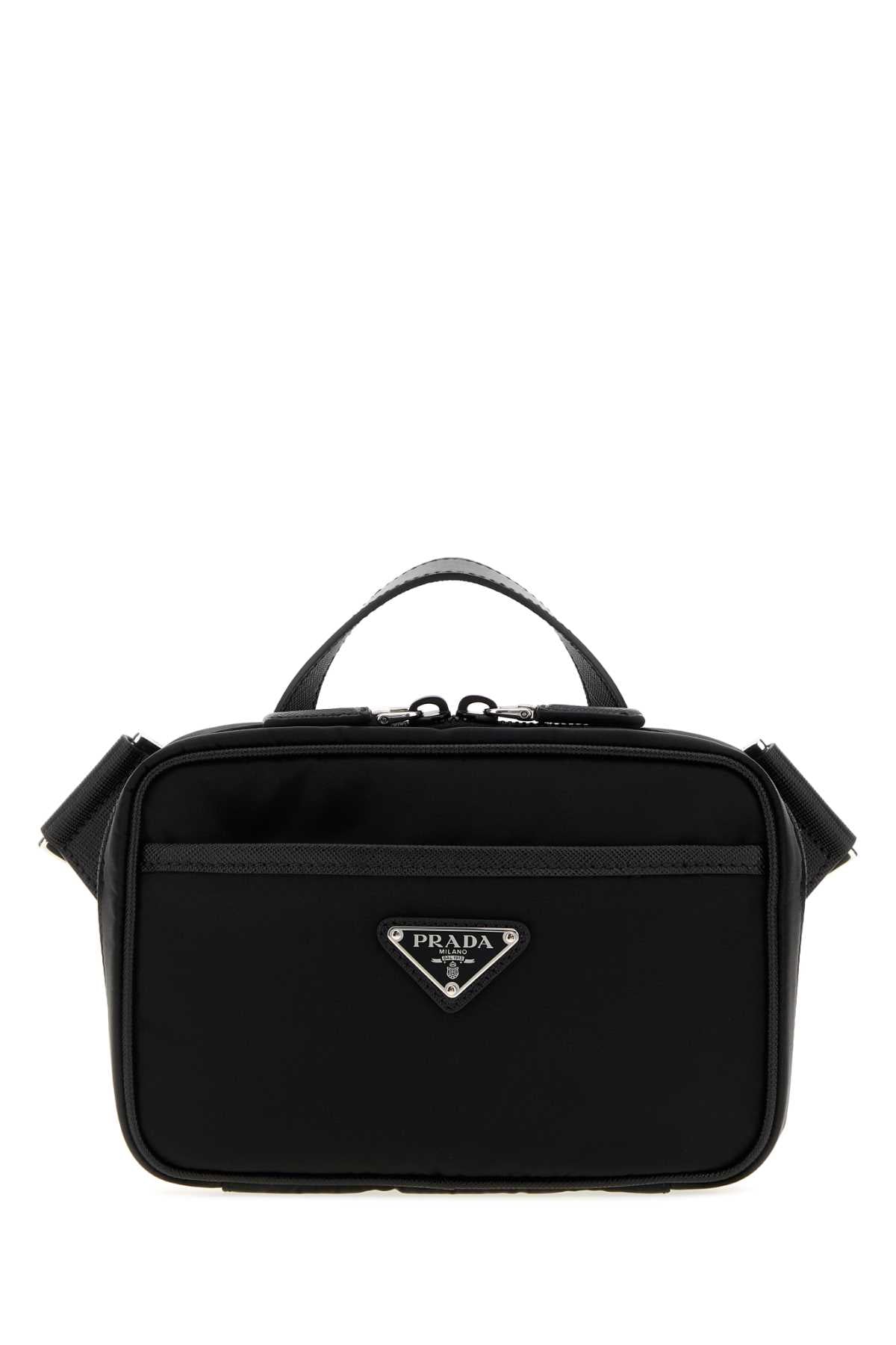 PRADA Prada Men Black Re-Nylon Crossbody Bag