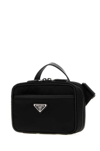 PRADA Prada Men Black Re-Nylon Crossbody Bag