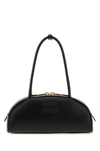 MIU MIU Miu Miu Women Black Leather Beau Shoulder Bag