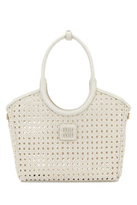 MIU MIU Miu Miu Women White Leather Handbag