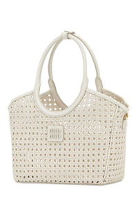MIU MIU Miu Miu Women White Leather Handbag