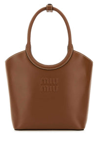 MIU MIU Miu Miu Women Caramel Leather Ivy Handbag