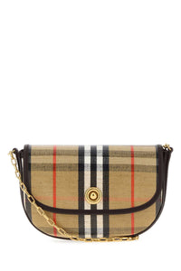 BURBERRY Burberry Women Printed Canvas Small Highlands Crossbody Bag