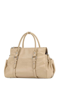 Miu Miu Women Sand Leather Handbag