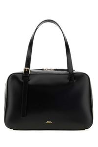 A.P.C. A.P.C. Women Black Leather Virginie Handbag