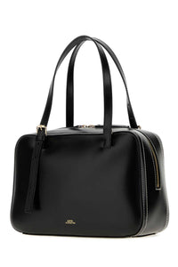 A.P.C. A.P.C. Women Black Leather Virginie Handbag