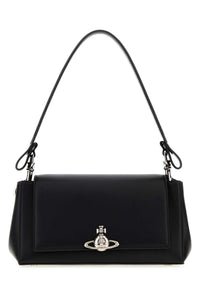 VIVIENNE WESTWOOD Vivienne Westwood Women Black Synthetic Leather Medium Hazel Shoulder Bag