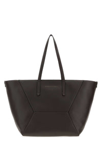 Brunello Cucinelli Women Brown Leather Shopping Bag