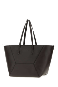 Brunello Cucinelli Women Brown Leather Shopping Bag