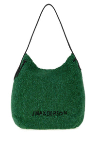 JW ANDERSON Jw Anderson Women Embellished Fabric Small Bulb Bucket Bag