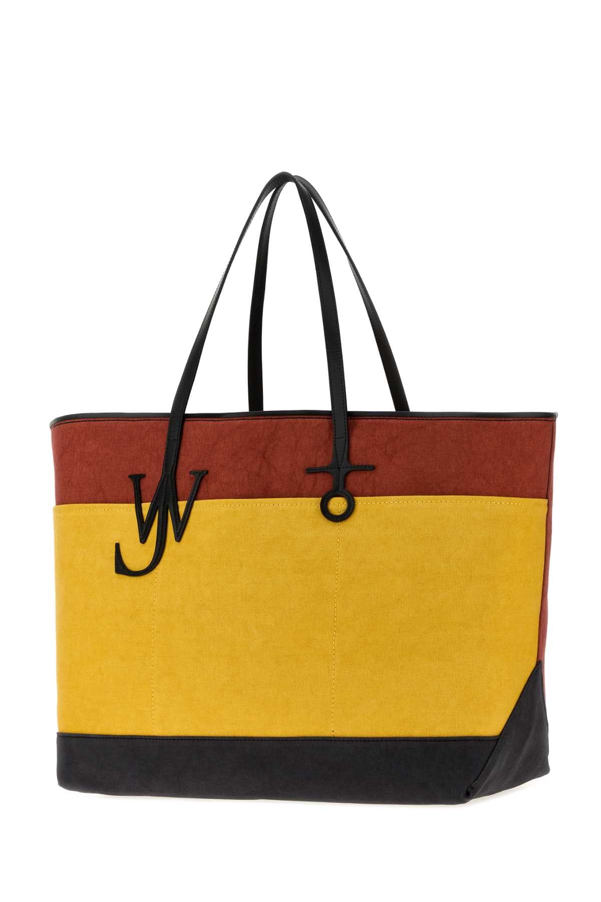 JW ANDERSON Jw Anderson Men Multicolor Canvas Anchor Xl Shopping Bag