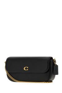 COACH NEW YORK Coach New York Women Black Leather Brook Shoulder Bag