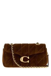 COACH NEW YORK Coach New York Women Camel Suede Tabby 26 Shoulder Bag