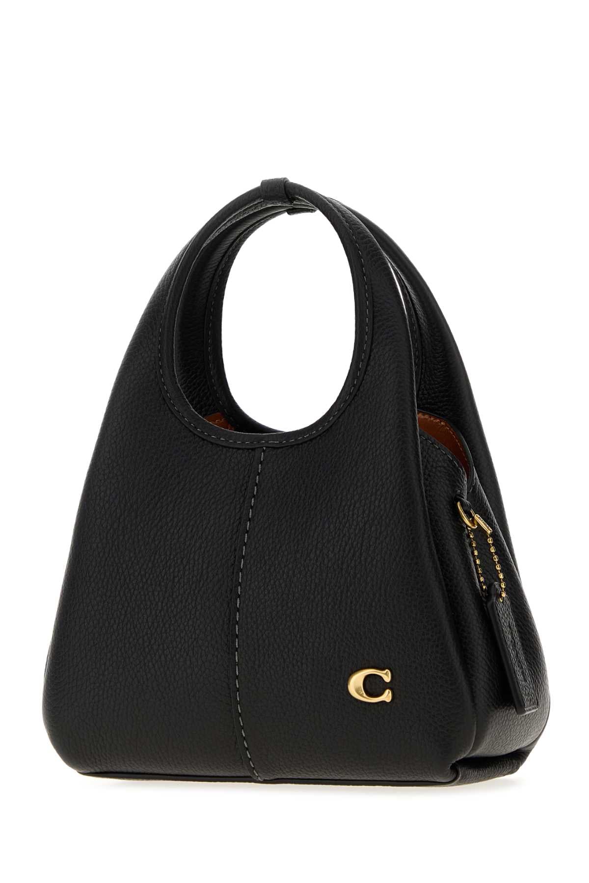 COACH NEW YORK Coach New York Women Black Leather Lena 19 Handbag