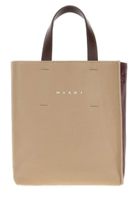 Marni Women Two-Tone Leather Mini Museo Handbag