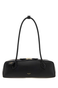 ALAIA Alaia Women Black Leather Medium Teckel Shoulder Bag