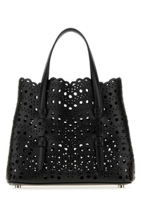 ALAIA Alaia Women Black Leather Mina 20 Handbag