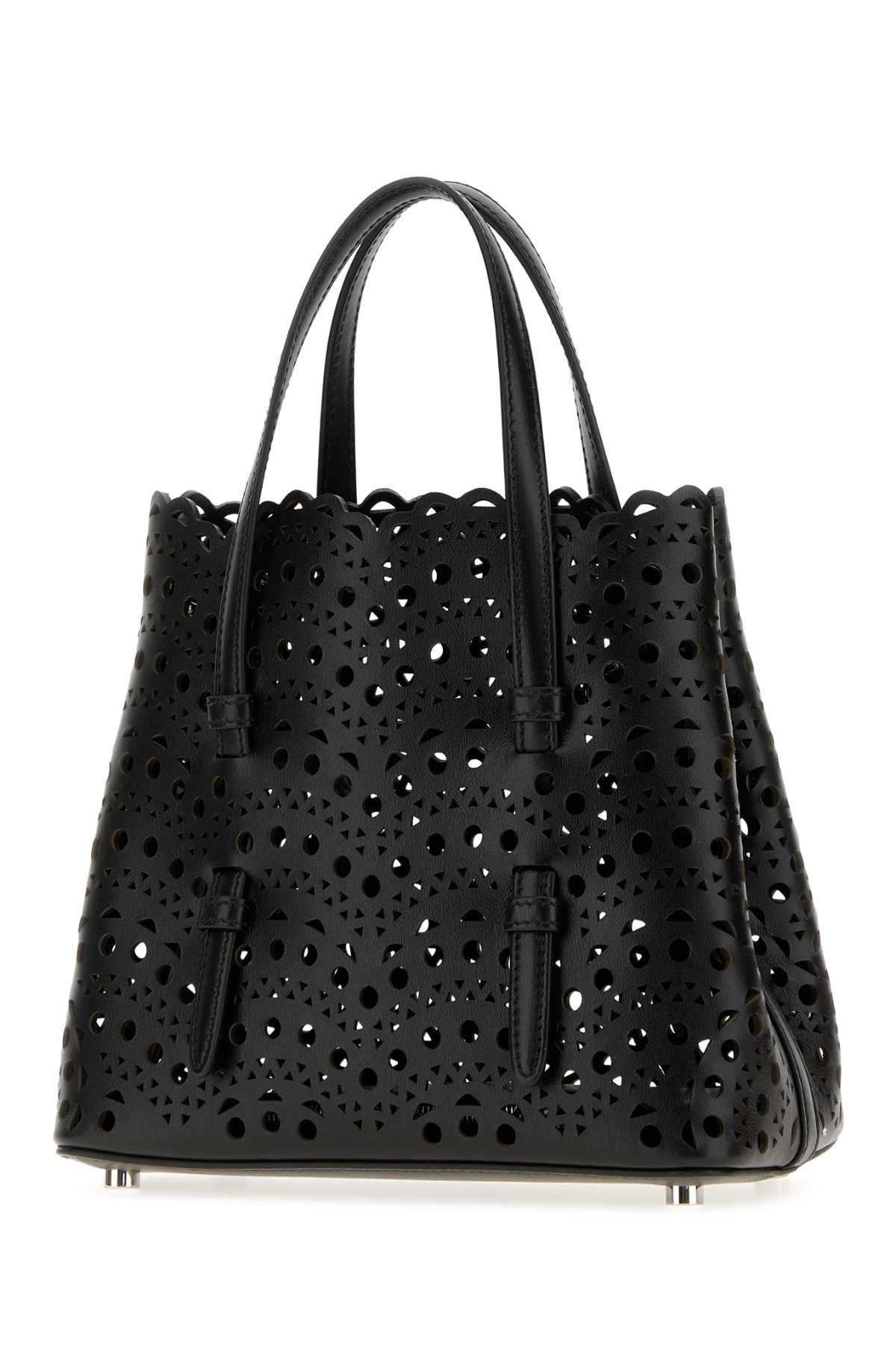 ALAIA Alaia Women Black Leather Mina 20 Handbag