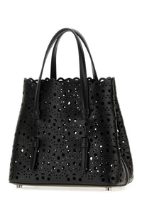 ALAIA Alaia Women Black Leather Mina 20 Handbag