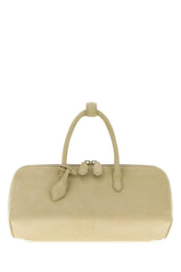 ALAIA Alaia Women Pastel Green Nubuck Small Delta Handbag