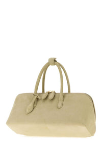 ALAIA Alaia Women Pastel Green Nubuck Small Delta Handbag