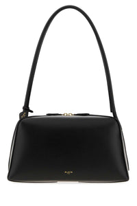 ALAIA Alaia Women Black Leather Medium Le Bouledogue Shoulder Bag
