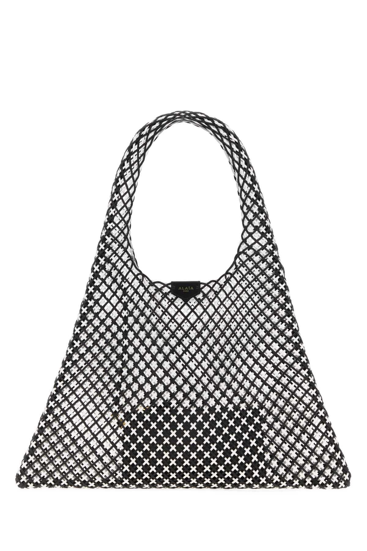 Alaia Women Two-Tone Mesh One Piece Shopping Bag