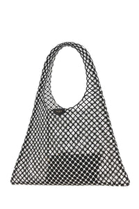 Alaia Women Two-Tone Mesh One Piece Shopping Bag