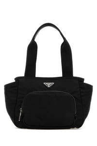 Prada Women Black Re-Nylon Handbag