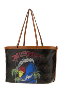 Balenciaga Women Printed Canvas Medium Select Shopping Bag