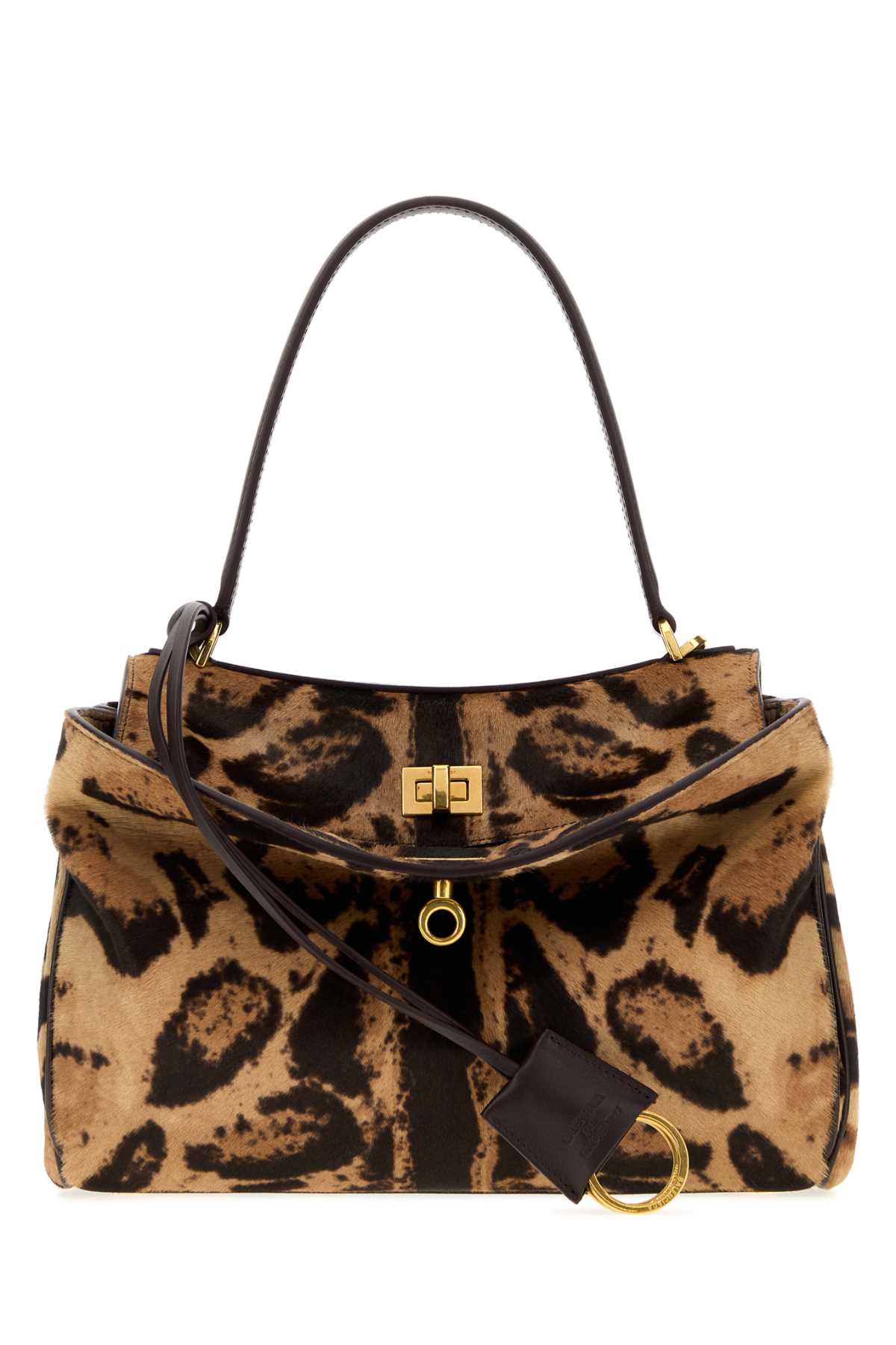 BALENCIAGA Balenciaga Women Printed Calf Hair Rodeo Handbag