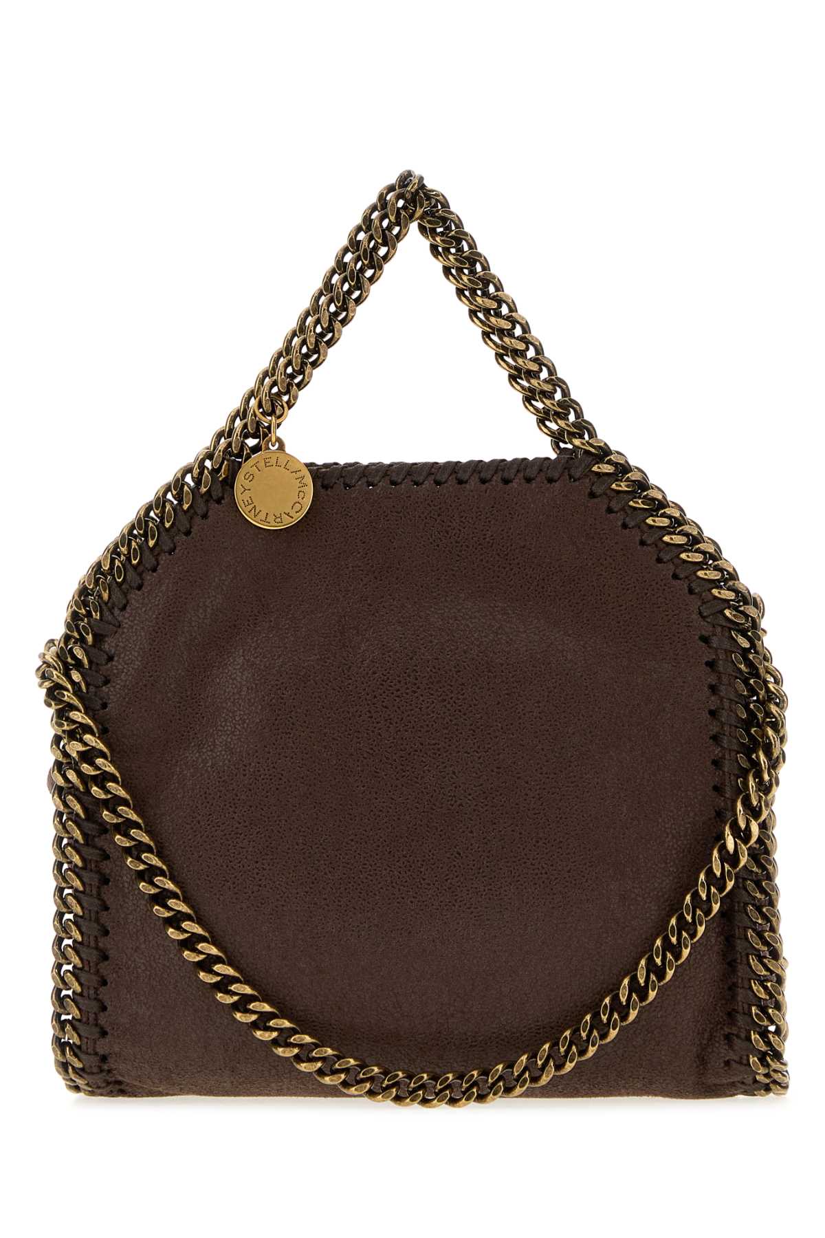 STELLA McCARTNEY Stella Mccartney Women Chocolate Shaggy Deer Tiny Falabella Handbag