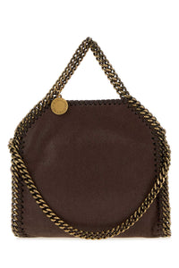 STELLA McCARTNEY Stella Mccartney Women Chocolate Shaggy Deer Tiny Falabella Handbag
