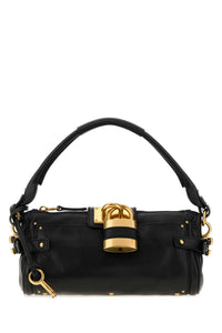 CHLOE Chloe Women Black Leather Paddington Shoulder Bag