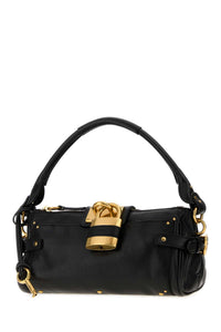 CHLOE Chloe Women Black Leather Paddington Shoulder Bag