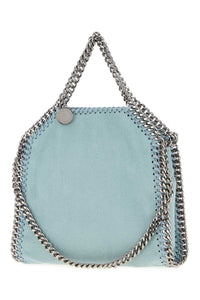 STELLA McCARTNEY Stella Mccartney Women Light Blue Shaggy Deer Micro Falabella Crossbody Bag