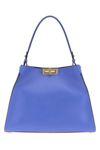 FENDI Fendi Women Blue Leather Medium Fendi Way Handbag