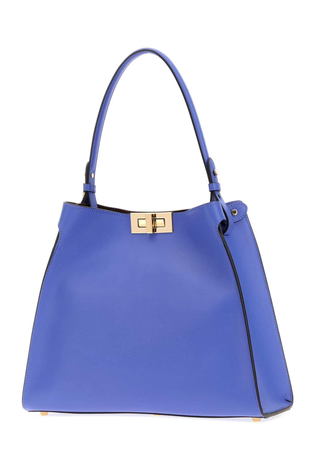 FENDI Fendi Women Blue Leather Medium Fendi Way Handbag