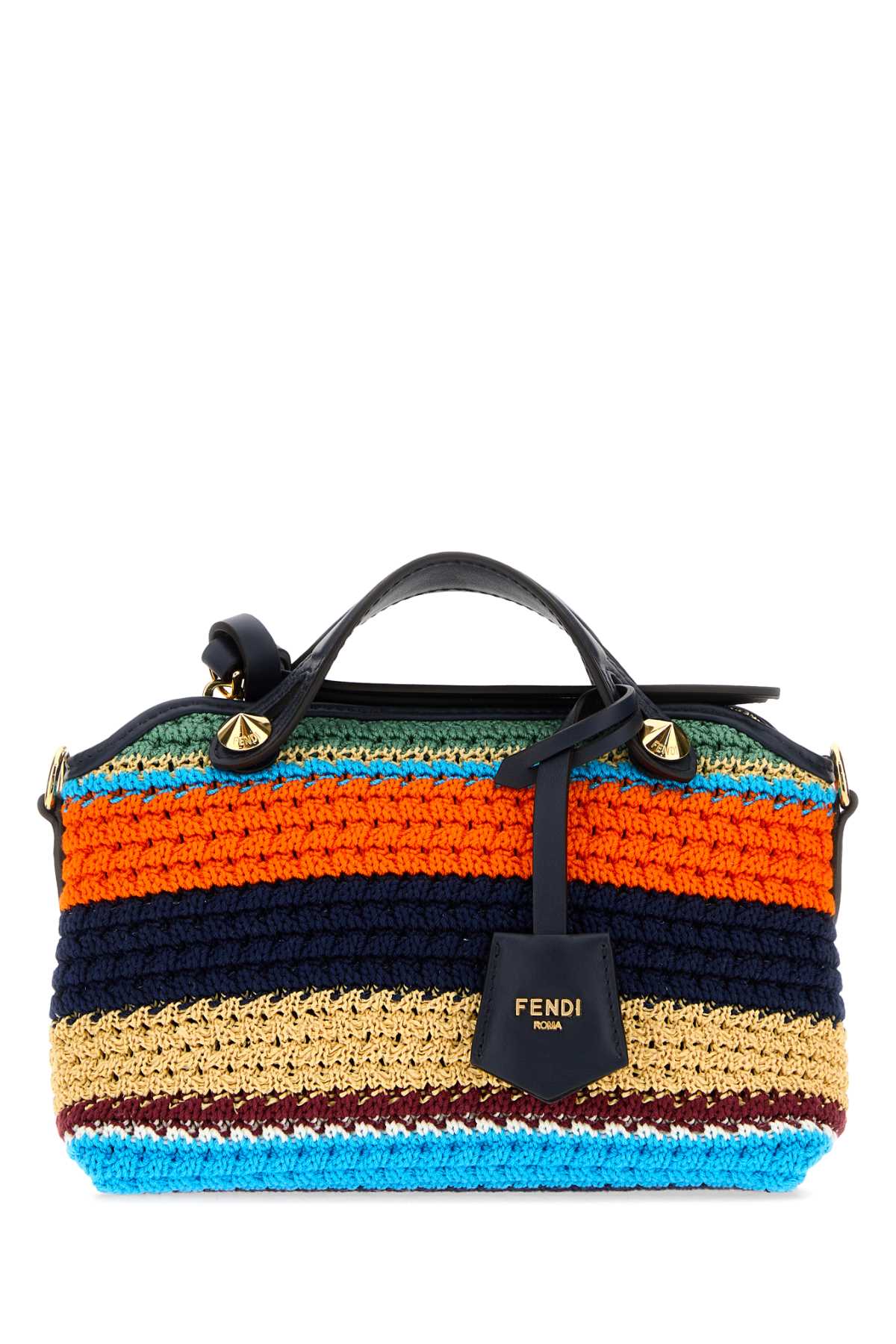 FENDI Fendi Women Embroidered Crochet Mini By The Way Soft Handbag