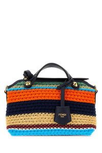 FENDI Fendi Women Embroidered Crochet Mini By The Way Soft Handbag