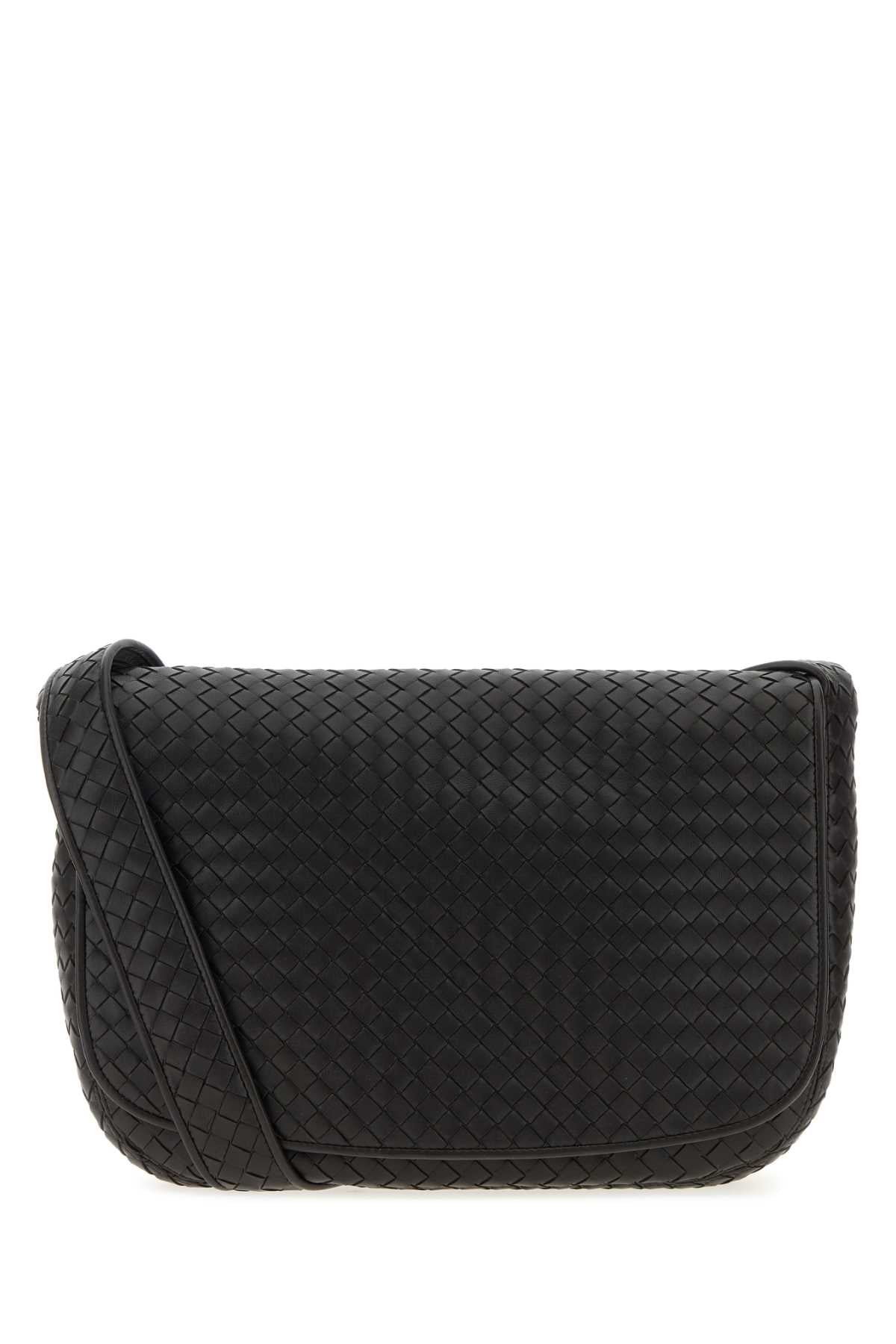 BOTTEGA VENETA Bottega Veneta Men Dark Brown Leather Crossbody Bag