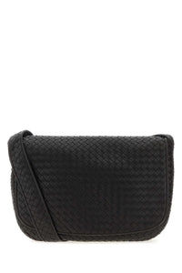 BOTTEGA VENETA Bottega Veneta Men Dark Brown Leather Crossbody Bag
