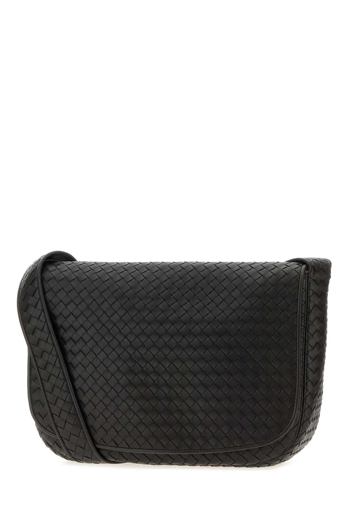 BOTTEGA VENETA Bottega Veneta Men Dark Brown Leather Crossbody Bag
