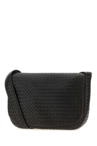 BOTTEGA VENETA Bottega Veneta Men Dark Brown Leather Crossbody Bag
