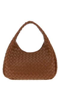 BOTTEGA VENETA Bottega Veneta Women Caramel Leather Campana Shoulder Bag