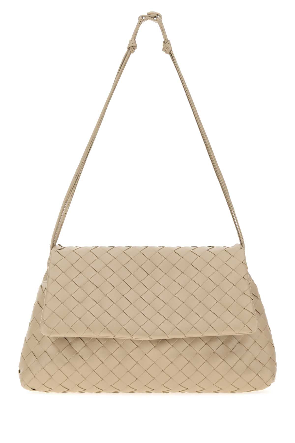 BOTTEGA VENETA Bottega Veneta Women Sand Leather Clutch