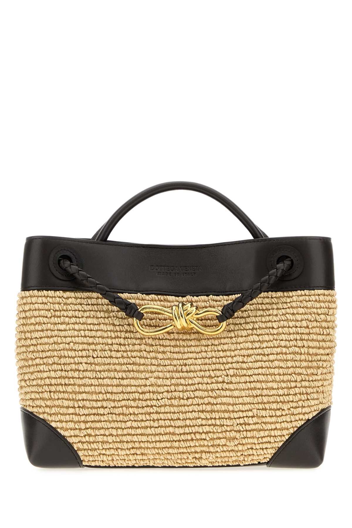 Bottega Veneta Women Raffia Small Andiamo Handbag