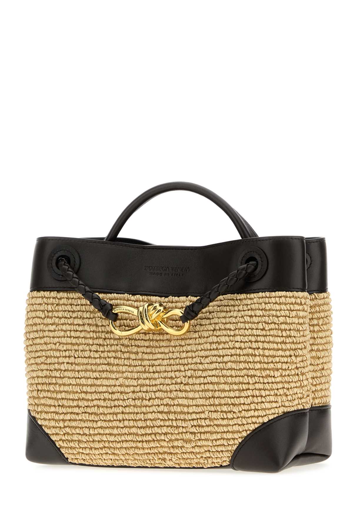 Bottega Veneta Women Raffia Small Andiamo Handbag