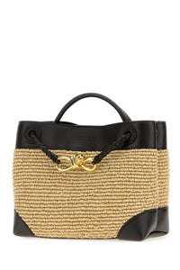 Bottega Veneta Women Raffia Small Andiamo Handbag
